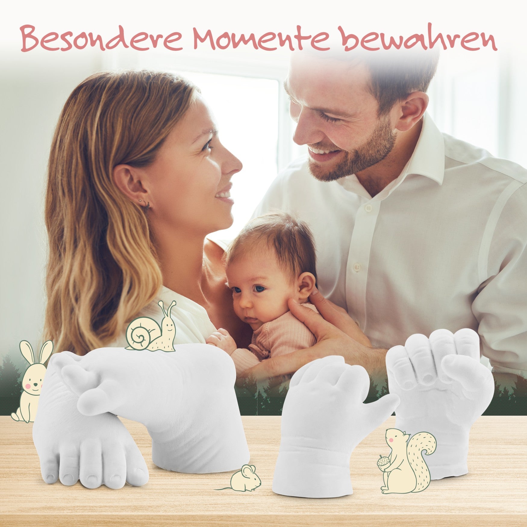 Hand- & Fußabdruckset Baby