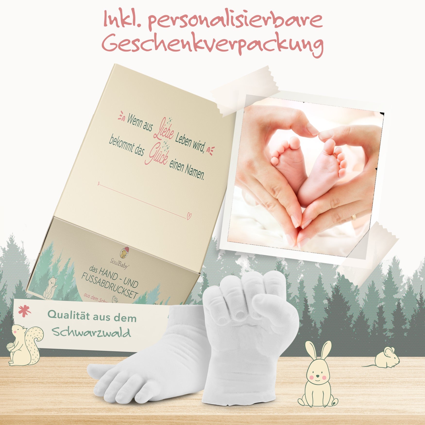 Hand- & Fußabdruckset Baby