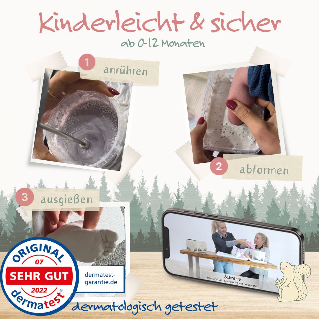 Hand- & Fußabdruckset Baby